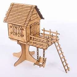 Wichtelhaus Bastelset